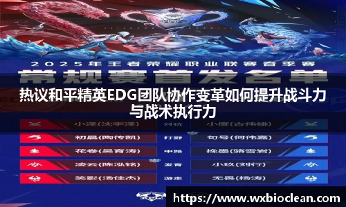 热议和平精英EDG团队协作变革如何提升战斗力与战术执行力